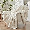 FAUX FUR TEXTURED THROW