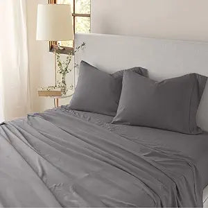 Jennifer Adams Eternal Sheet Set, 4-Piece Microfiber Sheets King Size & Pillowcases