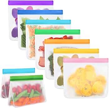 ello REUSABLE FOOD STORAGE bags