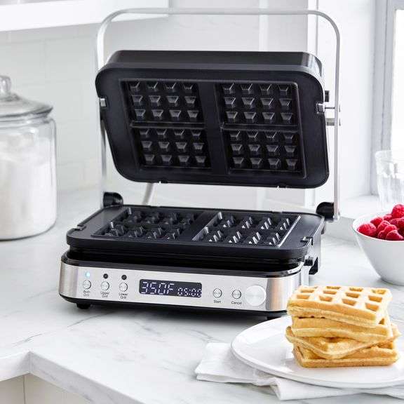 GreenPan 7-in-1 Ceramic Nonstick Grill Griddle and Waffle Maker