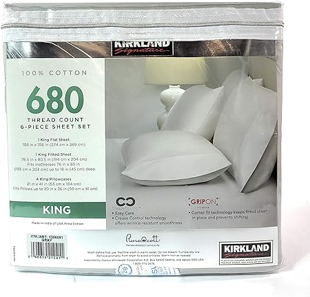 KS 680TC KING SHEET SET