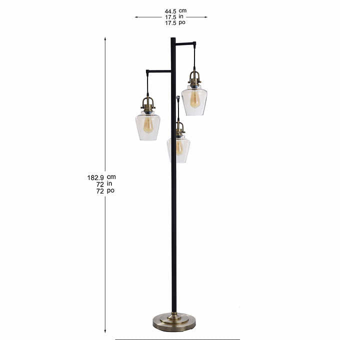 Basia 3-Light Floor Lamp