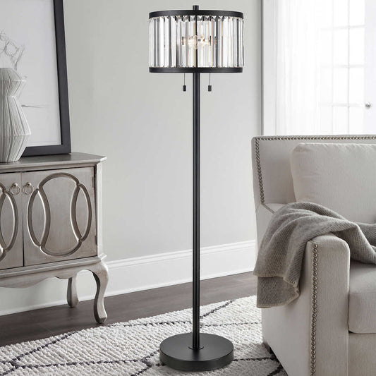 CHEILA CRYSTAL FLOOR LAMP