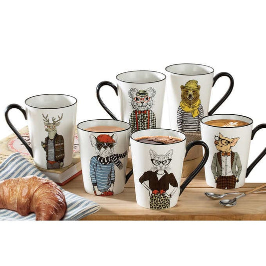 SIGNATURE ANIMAL MUGS