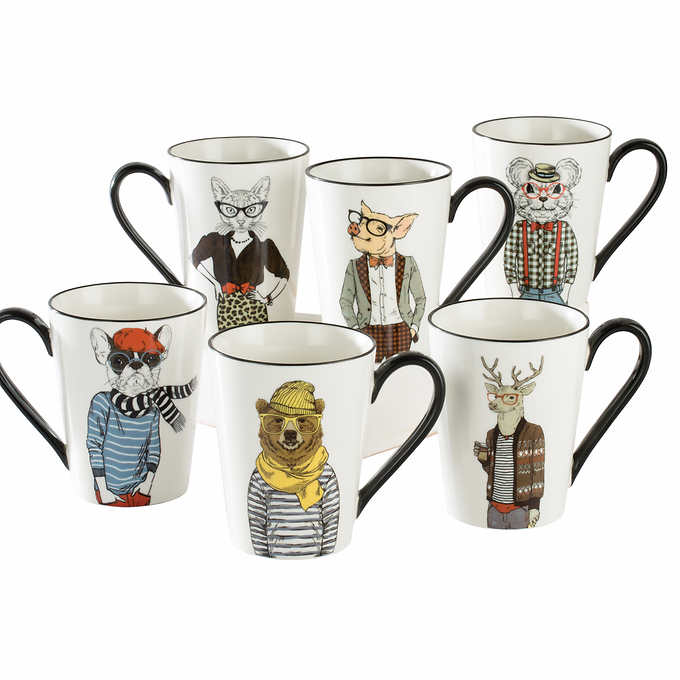 SIGNATURE ANIMAL MUGS