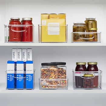 iDESIGN Pantry Bins, 6-piece Set