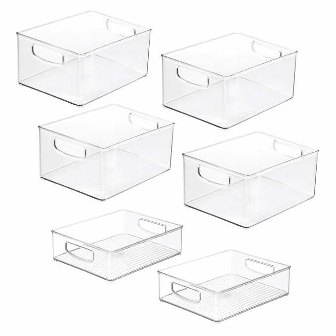 iDESIGN Pantry Bins, 6-piece Set