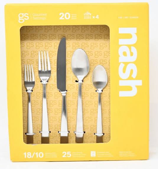 GS 20P FLATWARE NASH/FERN