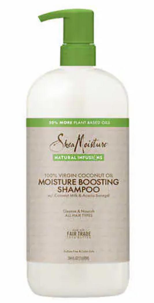 Shea Moisture Boosting Shampoo Natural Infusion 34 Fluid Ounce