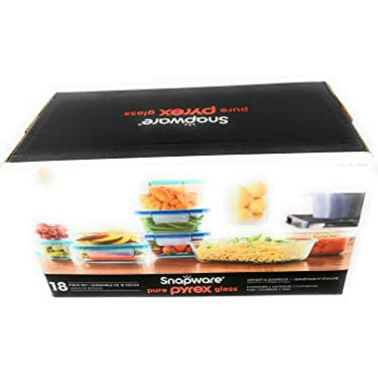 Snapware Pure Pyrex 18-Piece Glass Food Storage Set