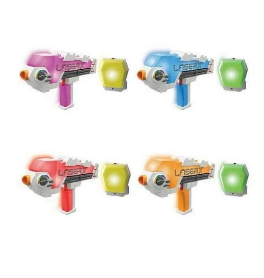 Laser X Micro Blasters Real Life Gaming Experience 4Player Set 4pack