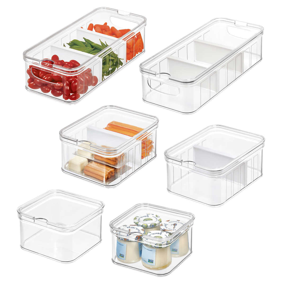 iDESIGN Fridge Bins, Set of 6