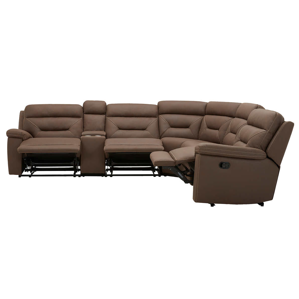 Fletcher 6-Piece Fabric Reclining Sectional