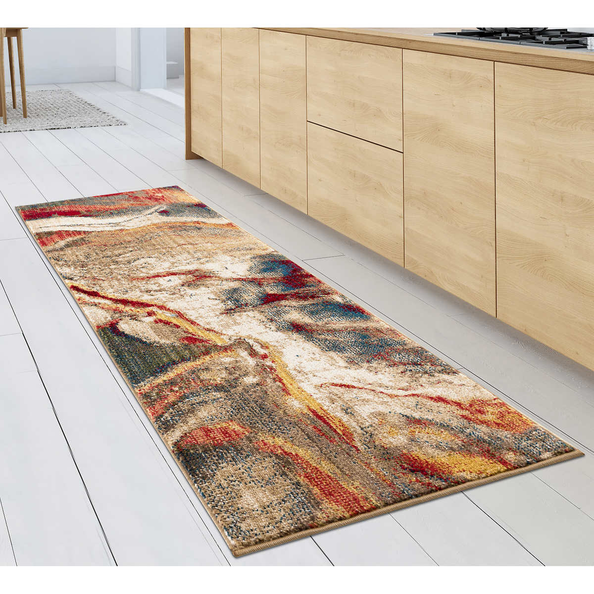 Carmel Indoor/Outdoor Area Rug or Runner by Art Carpet, Multi