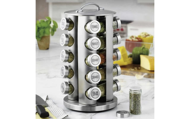 20 JAR TABLE SPICE RACK