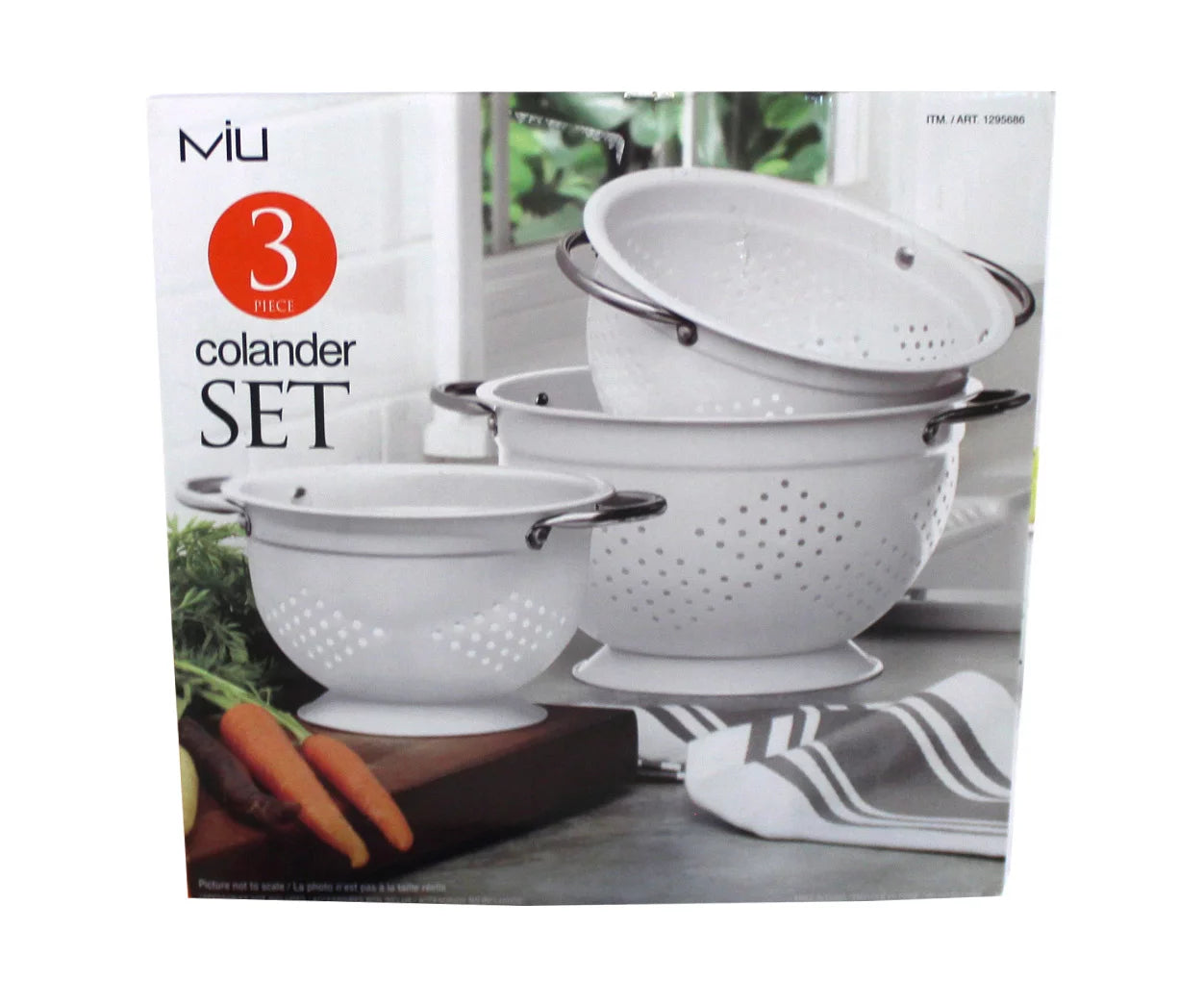 MIU 3-piece Colander Set