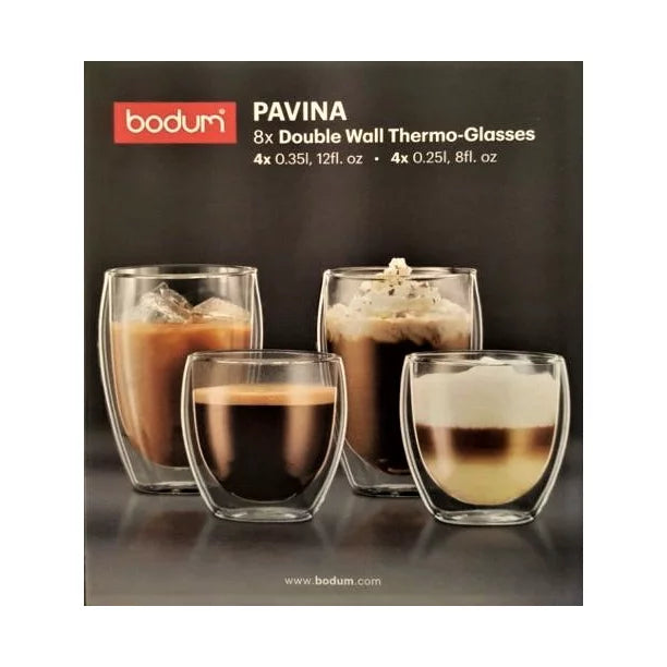 Bodum Pavina Double Wall Thermo Glasses Set