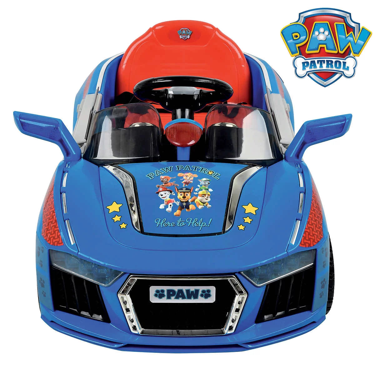 Paw Patrol E-Cruiser Ride-On Car, Blue