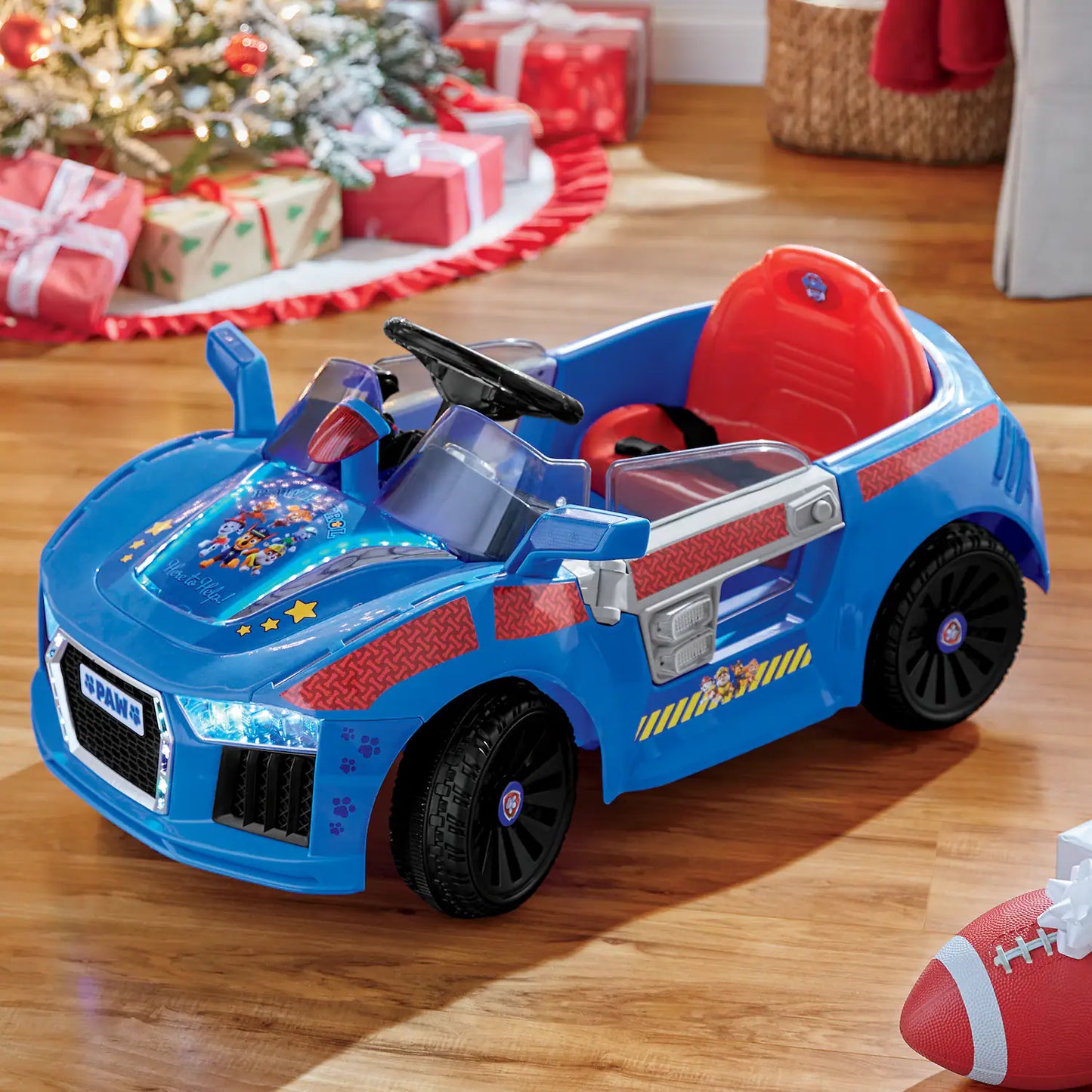 Paw Patrol E-Cruiser Ride-On Car, Blue